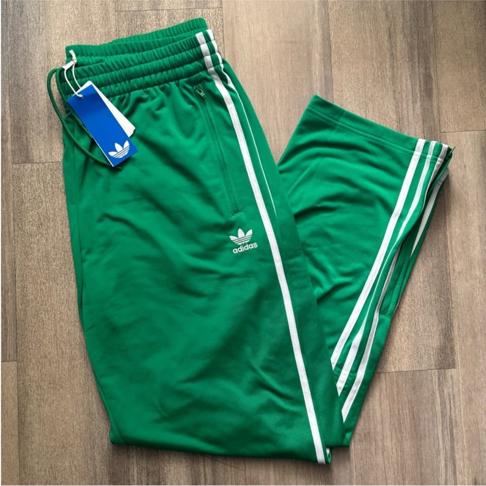 Adidas Women’s Emerald Joggers with White Stripes